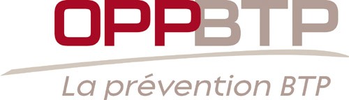 Logo OPPBTP : Organisme professionnel de prévention du bâtiment et des travaux publics