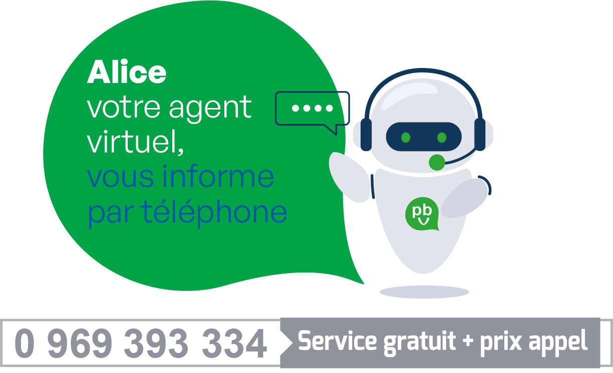 Alice votre agent virtuel, vous informe